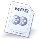 mpg,video,mpeg icon