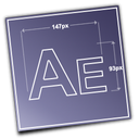 adobe, aftereffects icon