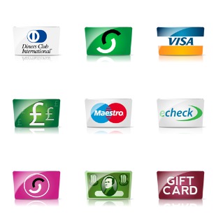 Credit Card icon sets preview