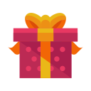 box, package, gift, present, ribbon, bow icon