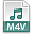 file, extension, mv icon