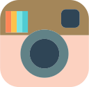 brand, instagram, social, logo, network icon