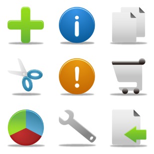 Office icon sets preview