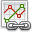 chart, link, line, graph icon