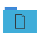 my documents, document, page, blue, folder icon