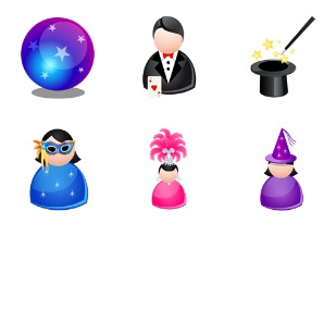 Magic People icon sets preview