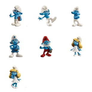 The Smurfs icon sets preview