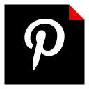 logo, media, brand, social, pinterest icon