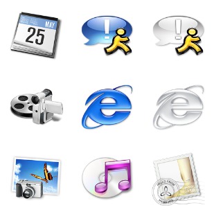 SNOW.E 2 XP icon sets preview