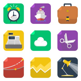 Square icon sets preview