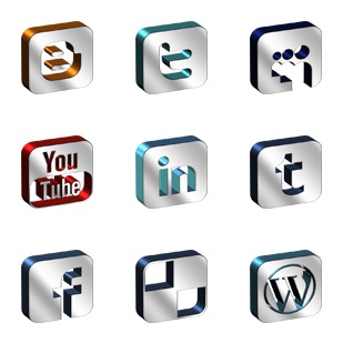 Metallic Icon Set icon sets preview