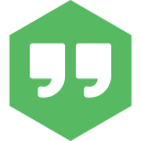 hexagon, media, social, hangouts icon