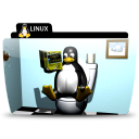 Linux toilet icon