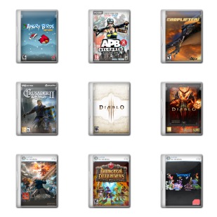 Game Cover #50 icon sets preview