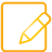 Basic, Document, Edit, Yellow icon