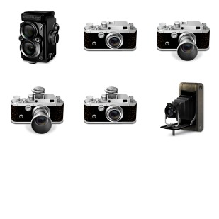 Classic Cameras icon sets preview