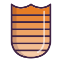badge, shield, label, crest, sticker icon