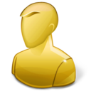user,anonymous,yellow icon