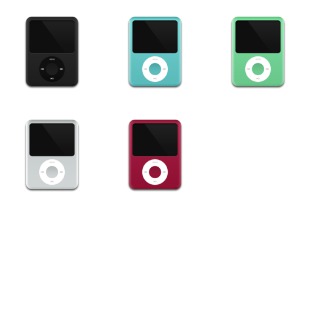 iPod Nano 3G icon sets preview