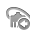 left, lan, cable icon