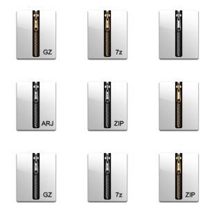 Archives icon sets preview