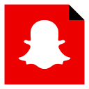 logo, social, brand, snapchat, media icon
