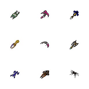 Babylon5 Aliens icon sets preview
