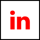 linkedin, social, company, media, logo icon