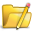 open, edit, folder icon