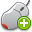 mouse,add,plus icon