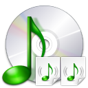 actions tools rip audio cd icon
