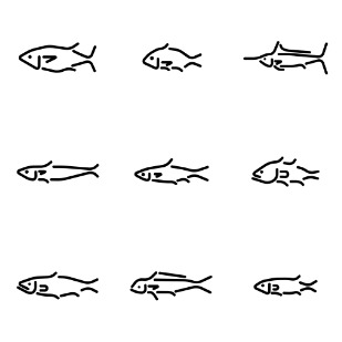 Fish Project icon sets preview