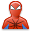 user, spiderman icon