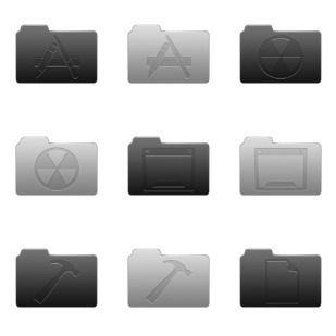 Slick Folders icon sets preview