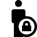 security, full, user icon