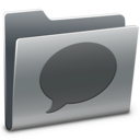 chat,folder,talk icon
