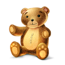 teddy, bear icon
