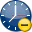 time, clock, decrease, watch icon