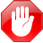 cancel, warning, abort, ban, alert, hand, control, blocked, restrictive, stop, attention, terminate, locked, block icon