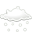 gnome, weather, snow icon