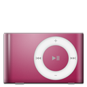 shuffle, ipod, red icon