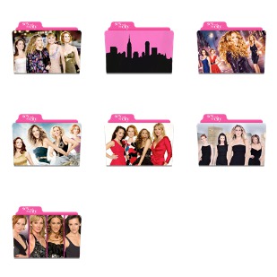 Sex And The City icon sets preview