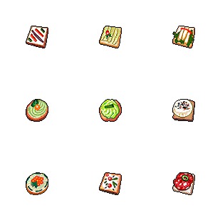 Market Canape icon sets preview
