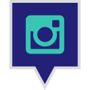 social, instagram, logo, media icon