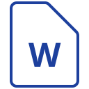 text, word, type, writing, document, file, docx icon