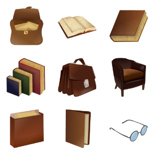 Library icon sets preview