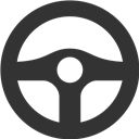 Steering, Wheel icon