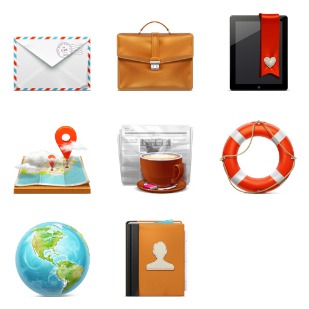 Web icon sets preview