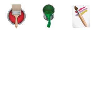 Painting icon sets preview