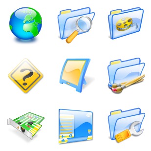 Azullustre 2 icon sets preview